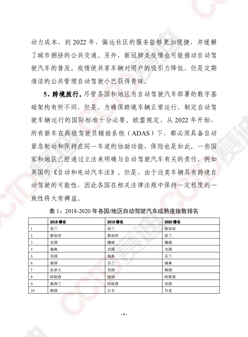 赛迪智库：2020年自动驾驶汽车成熟度指数.pdf 第4页