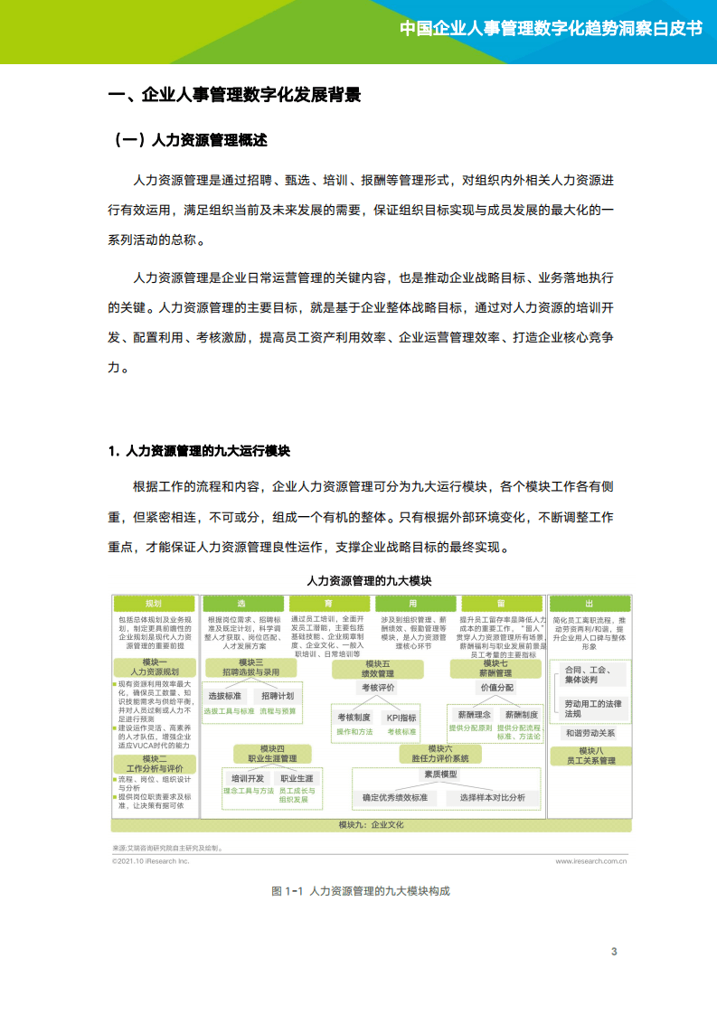招商银行&艾瑞咨询：2021年中国企业人事管理数字化趋势洞察白皮书.pdf 第4页