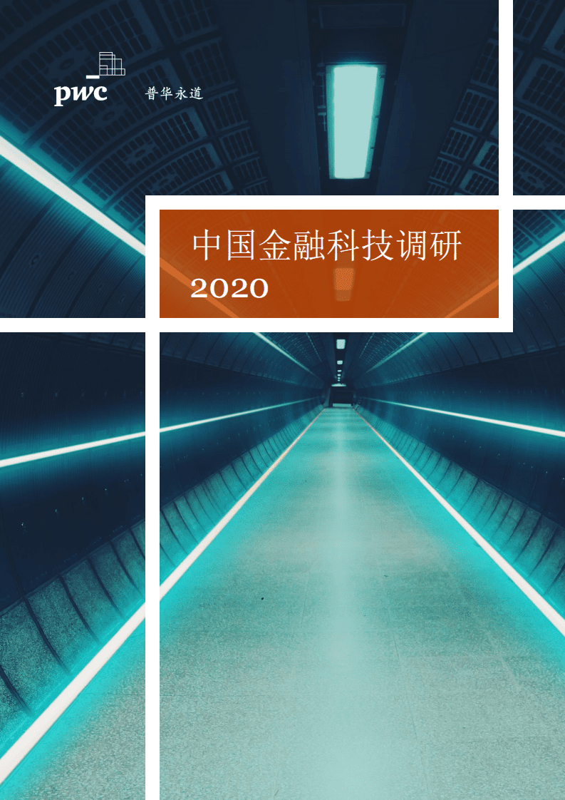 普华永道：中国金融科技调研 2020.pdf 第1页