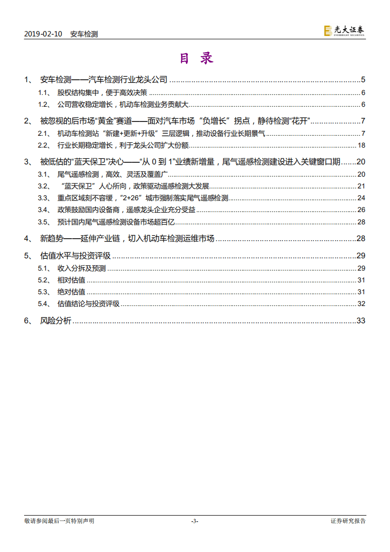安车检测价值投资分析报告：莫忧车市“云淡”，静待检测“花开”.pdf 第3页