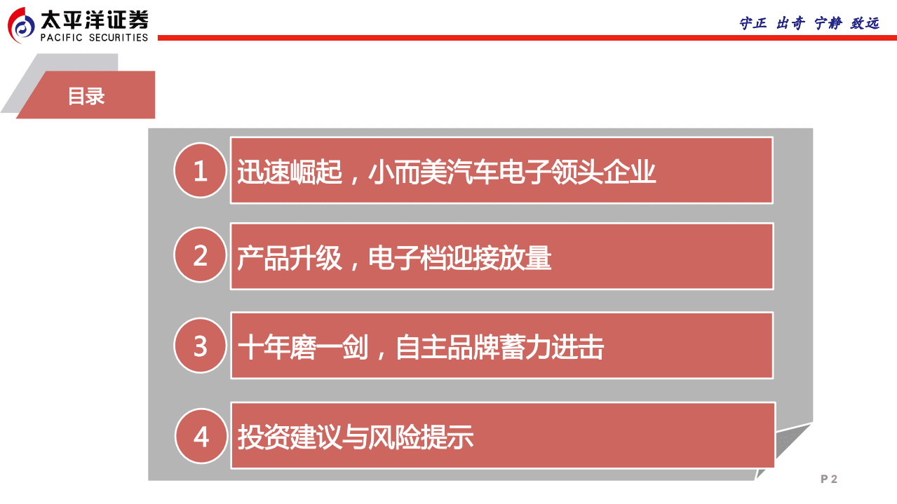 宁波高发--太平洋汽车技术精研系列研究报告之二：电子换挡加速普及浪潮下的汽车电子精耕人-200303.pdf 第2页