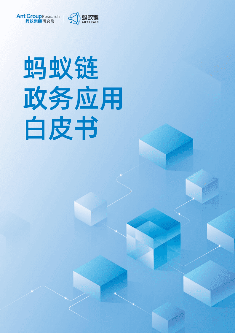 蚂蚁集团研究院：区块链政务应用白皮书(2020).pdf 第1页