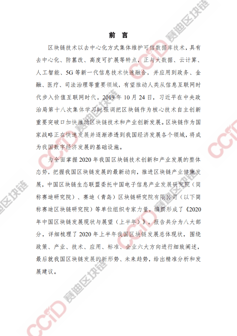 赛迪智库：2020年中国区块链发展现状与展望（上半年）.pdf 第2页