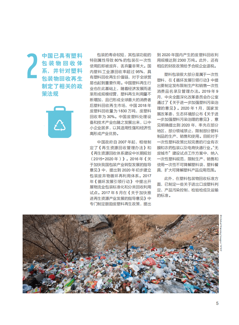 WWF：中国塑料包装再生现状白皮书.pdf 第3页