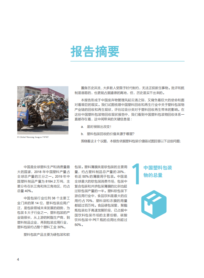 WWF：中国塑料包装再生现状白皮书.pdf 第2页