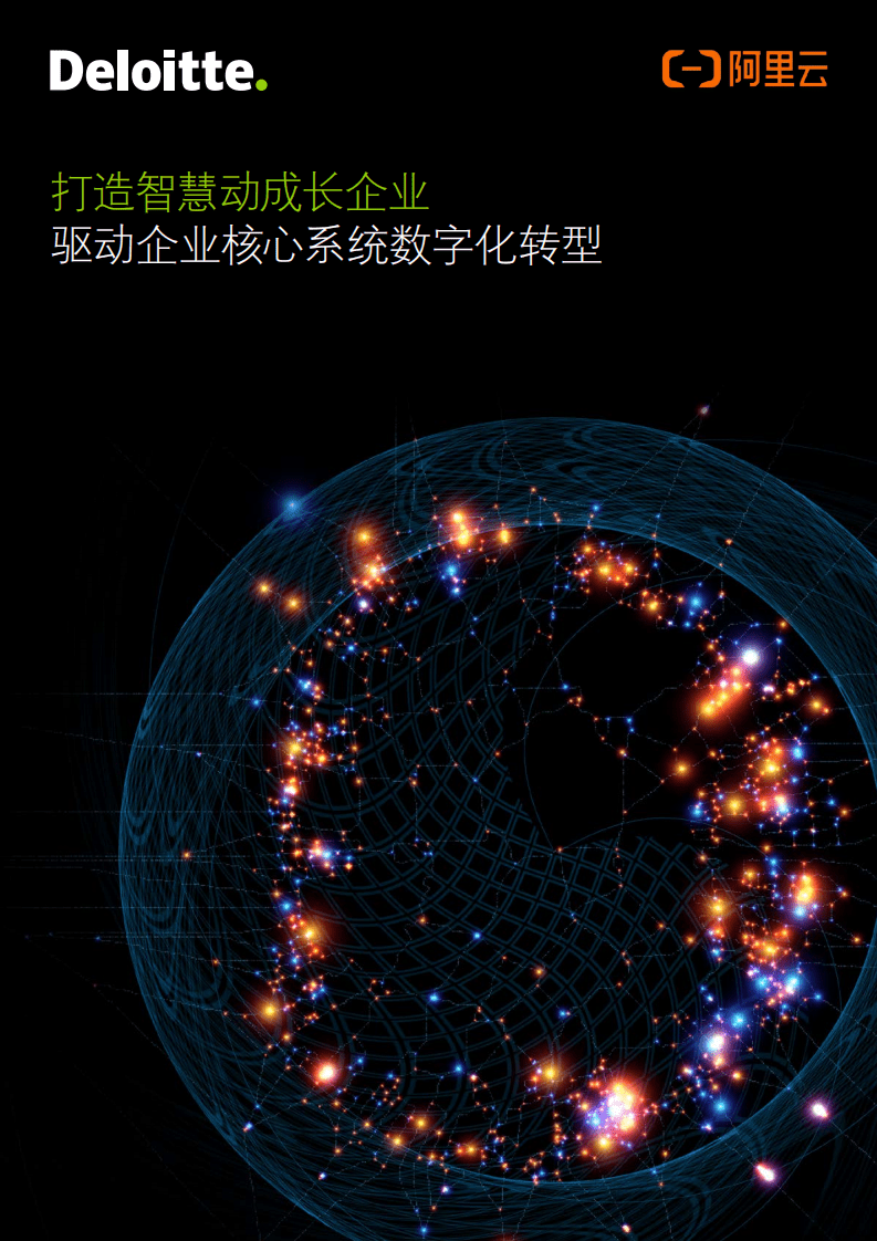 德勤&阿里云：打造智慧动成长企业白皮书.pdf 第1页