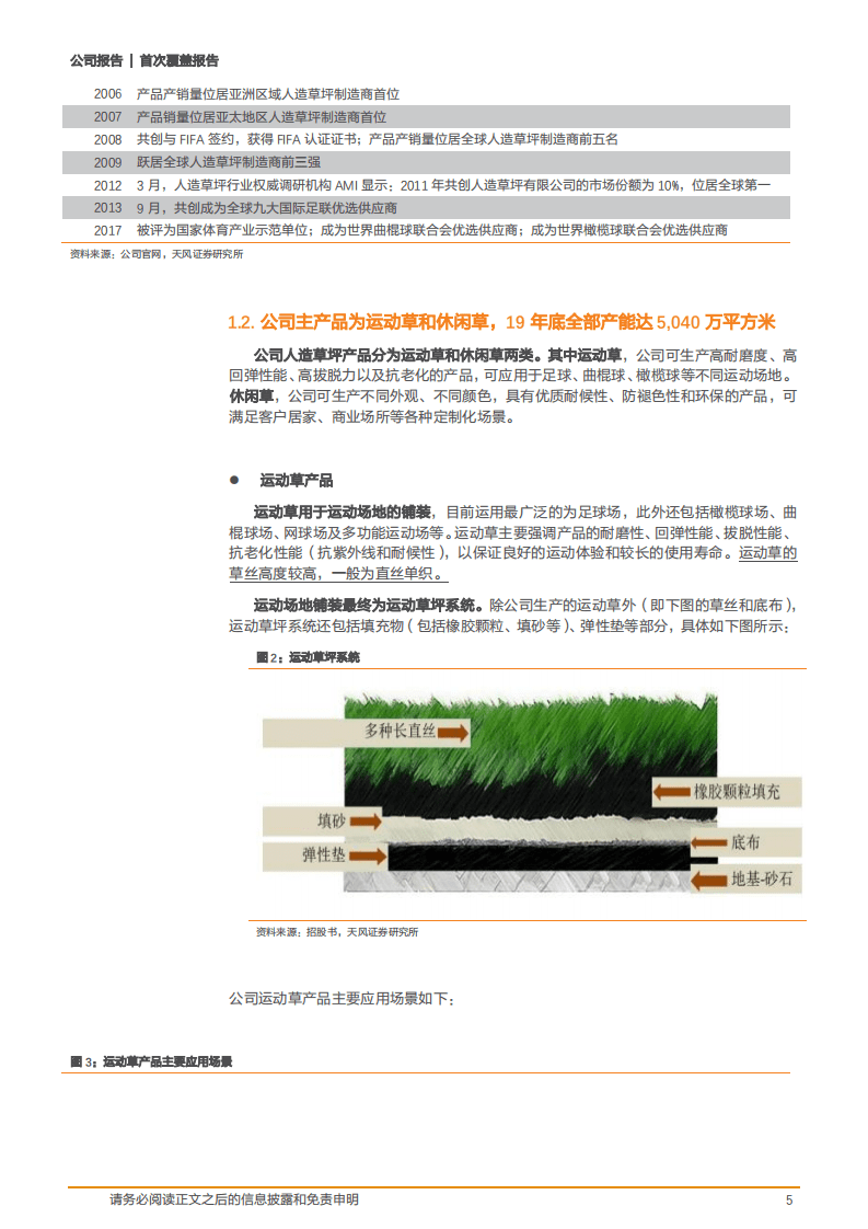 2020年共创草坪企业成为全球人造草龙头深度研究报告.pdf 第4页