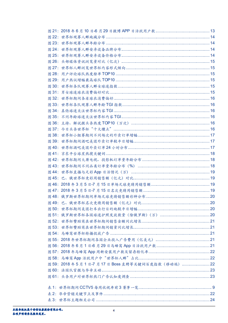 世界杯系列专题三：盘点世界杯流量红利，探寻消费投资路径-180723.pdf 第4页