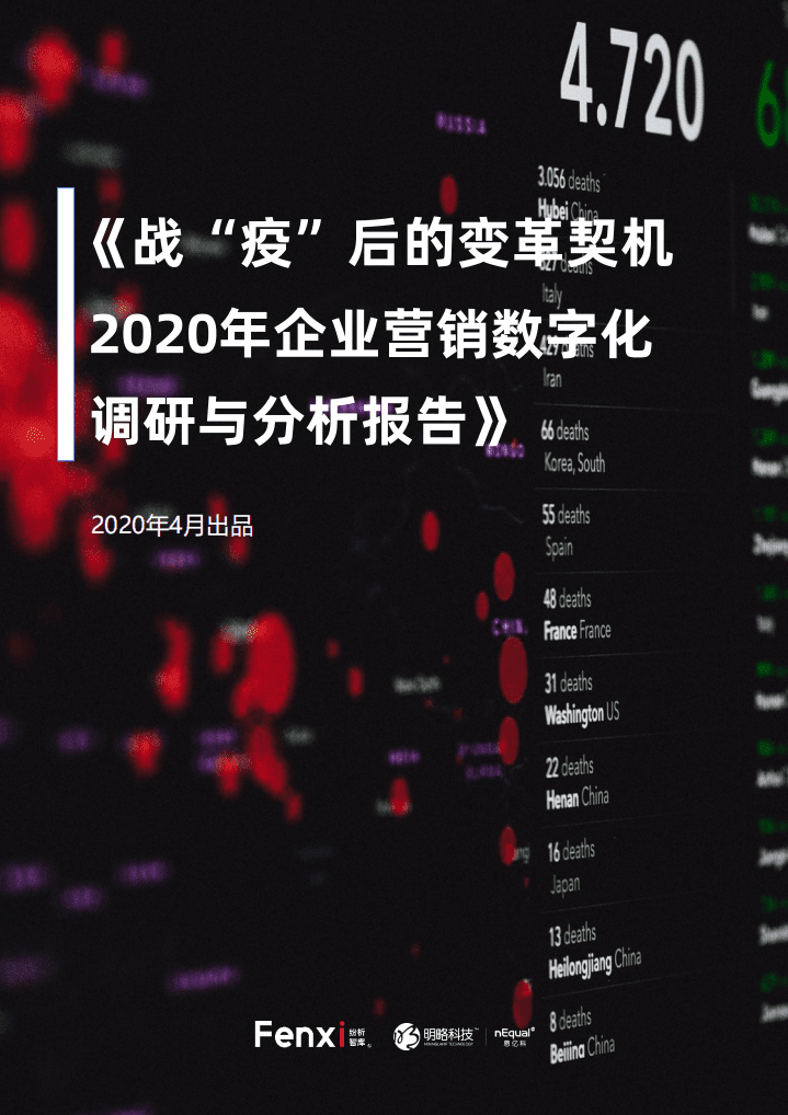 分析智库：战&ldquo;疫&rdquo;后的变革契机，2020年企业营销数字化调研与分析报告.pdf 第1页