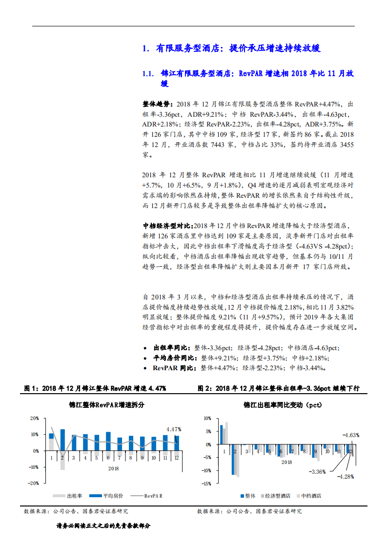 酒店数据洞察：提价承压华住锦江增速放缓，星级酒店边际改善.pdf 第4页