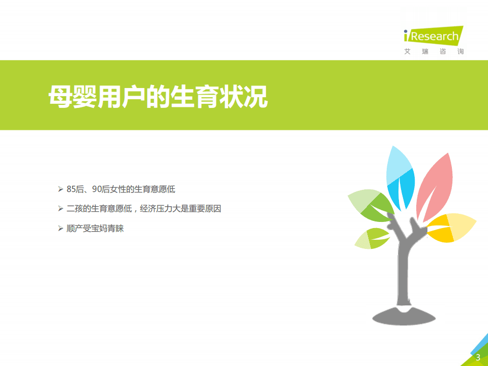 艾瑞：2018年中国母婴用户生活状态白皮书.pdf 第3页