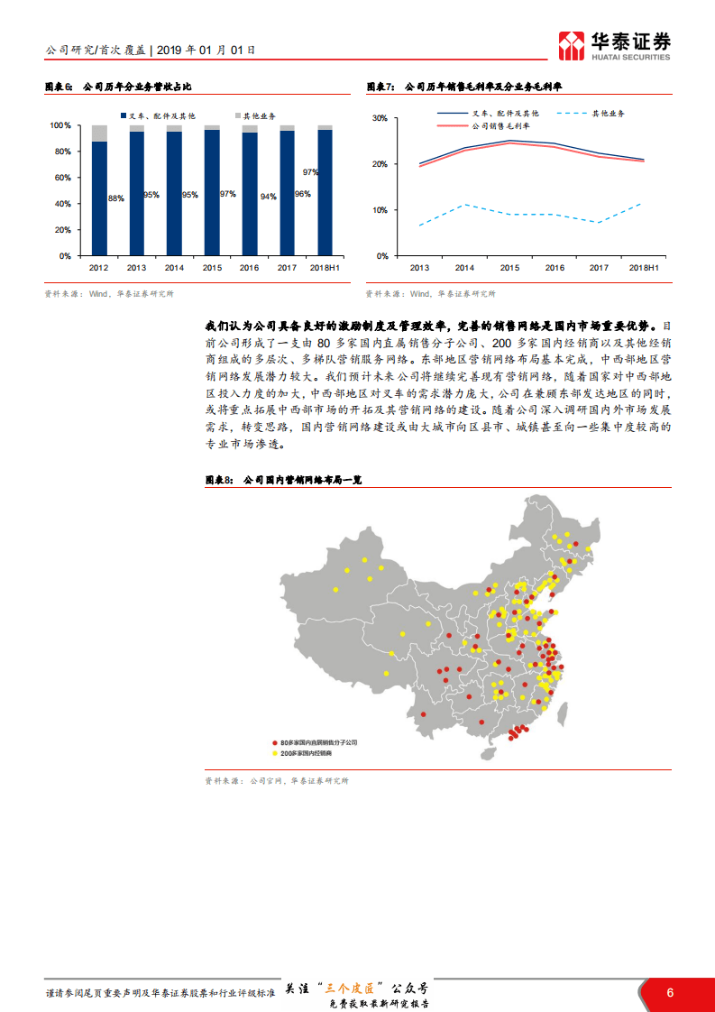 杭叉集团-603298-迈向智能化、集成化、国际化的叉车龙头-190101.pdf 第6页