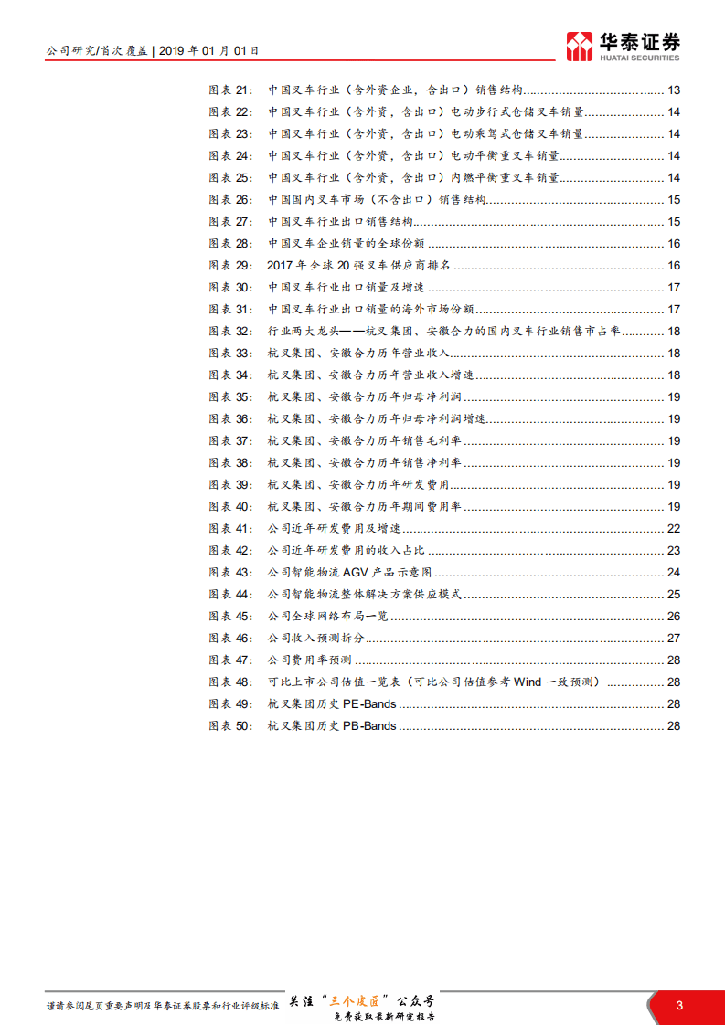 杭叉集团-603298-迈向智能化、集成化、国际化的叉车龙头-190101.pdf 第3页