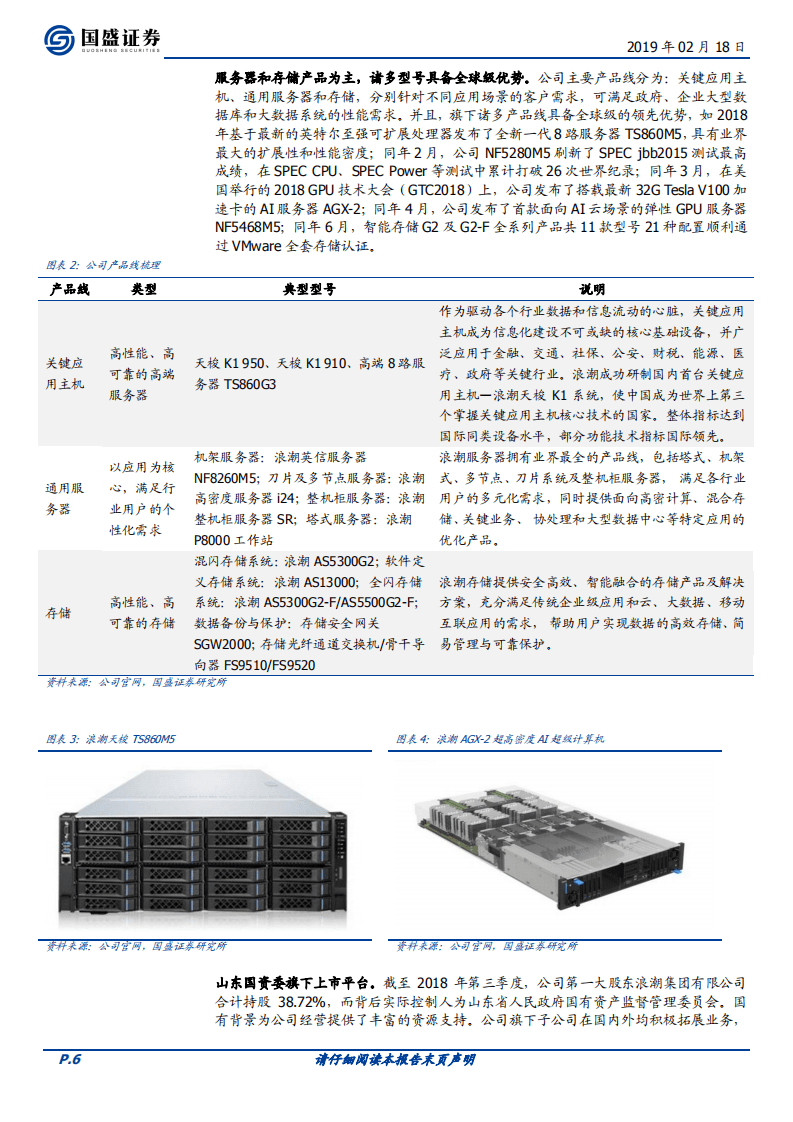 浪潮信息：云、AI现中期景气信号，服务器领军创新模式迎毛利率拐点.pdf 第6页