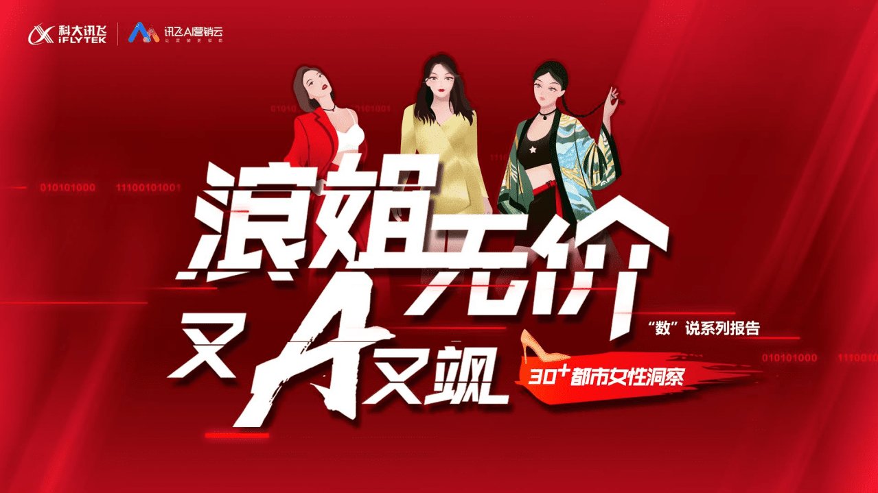 讯飞AI营销：“数说”系列洞察报告发布30+女性专题 ——《浪姐无价，又A又飒》.pdf 第1页