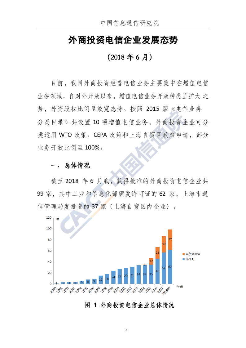 2018年6月外商投资电信企业发展态势.docx 第2页