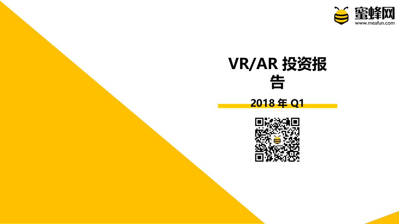 2018年Q1 VRAR投资报告.docx 第1页