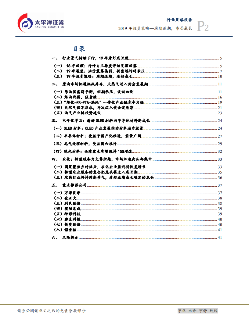 2019年投资策略：周期退潮，布局成长.pdf 第2页