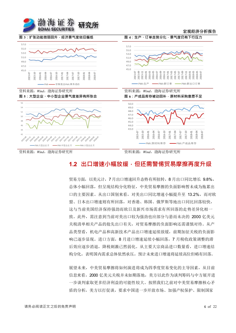 2018四季度宏观经济报告：景气度缓慢下行，还待政策统筹对冲(1).docx 第6页