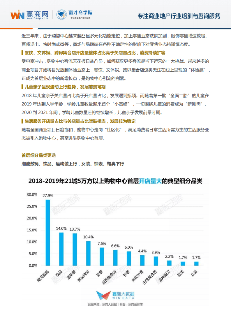赢才商学院：中国购物中心首层业态品牌更迭研究.pdf 第3页