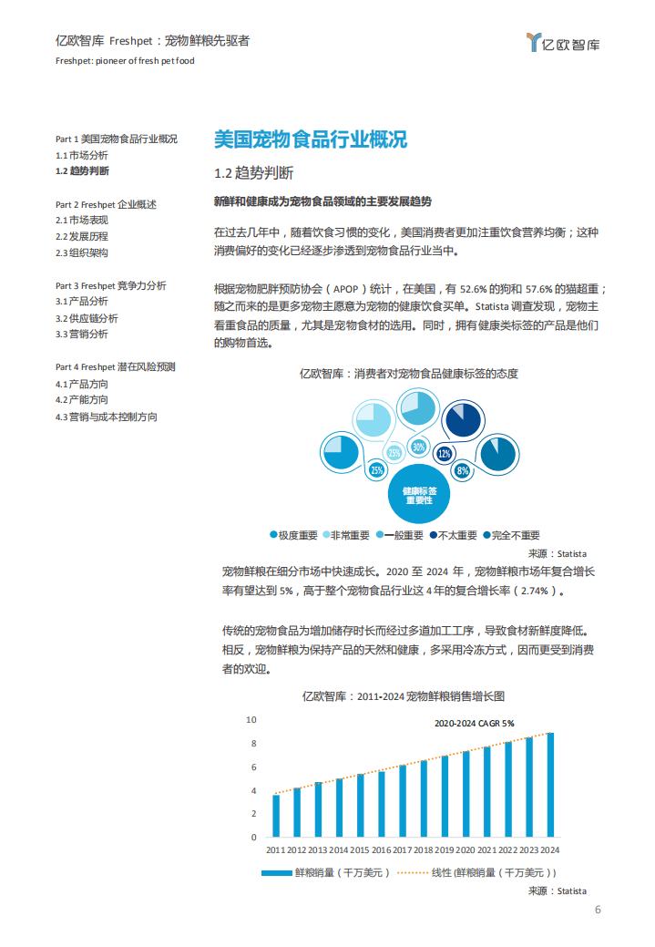 亿欧智库：宠物鲜粮先驱者&mdash;&mdash;Freshpet 企业案例研究.pdf 第6页