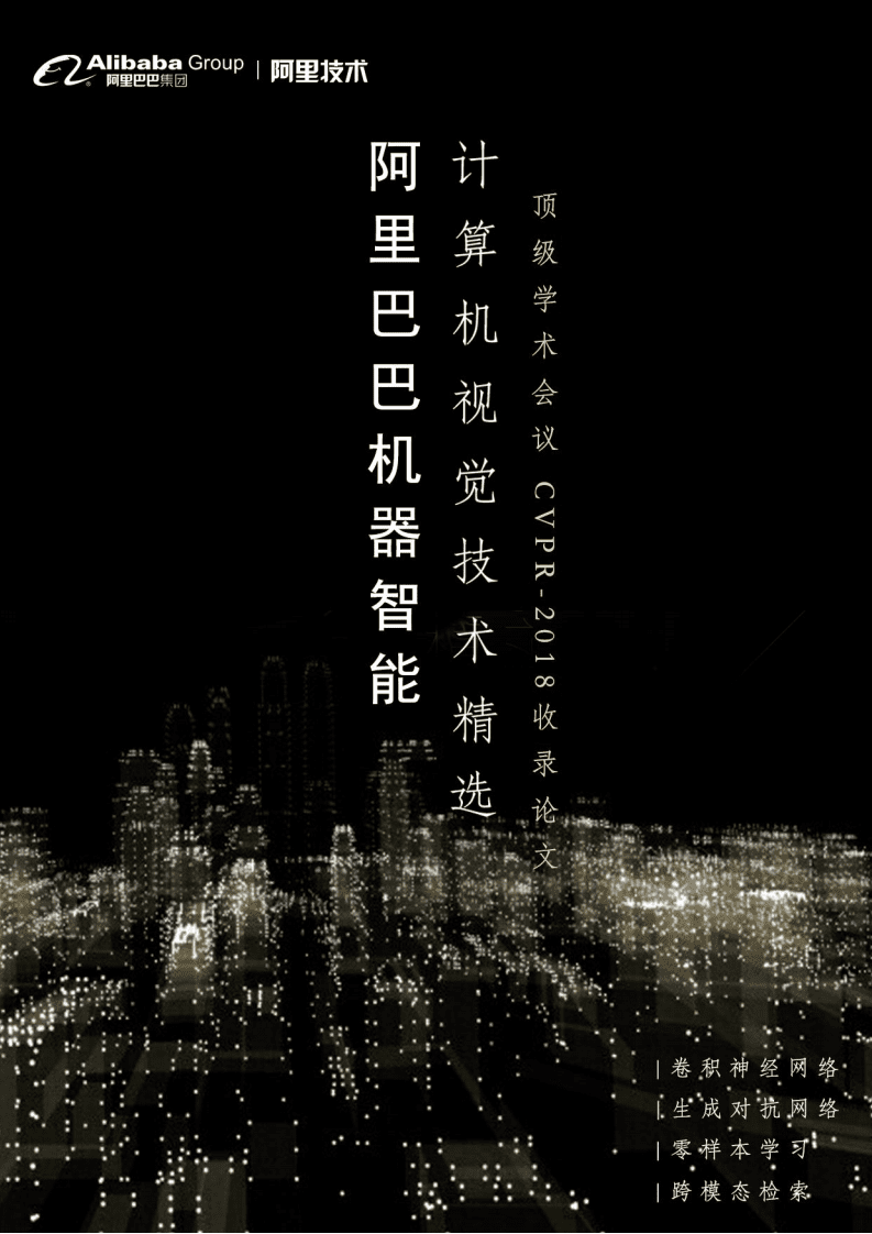 阿里巴巴：机器智能计算机视觉技术精选.pdf 第1页