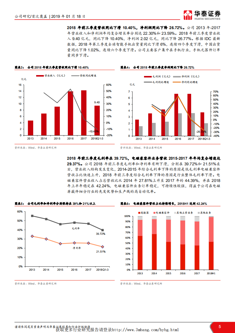 电连技术-国产电连接器龙头，布局5G天线-190118.pdf 第5页
