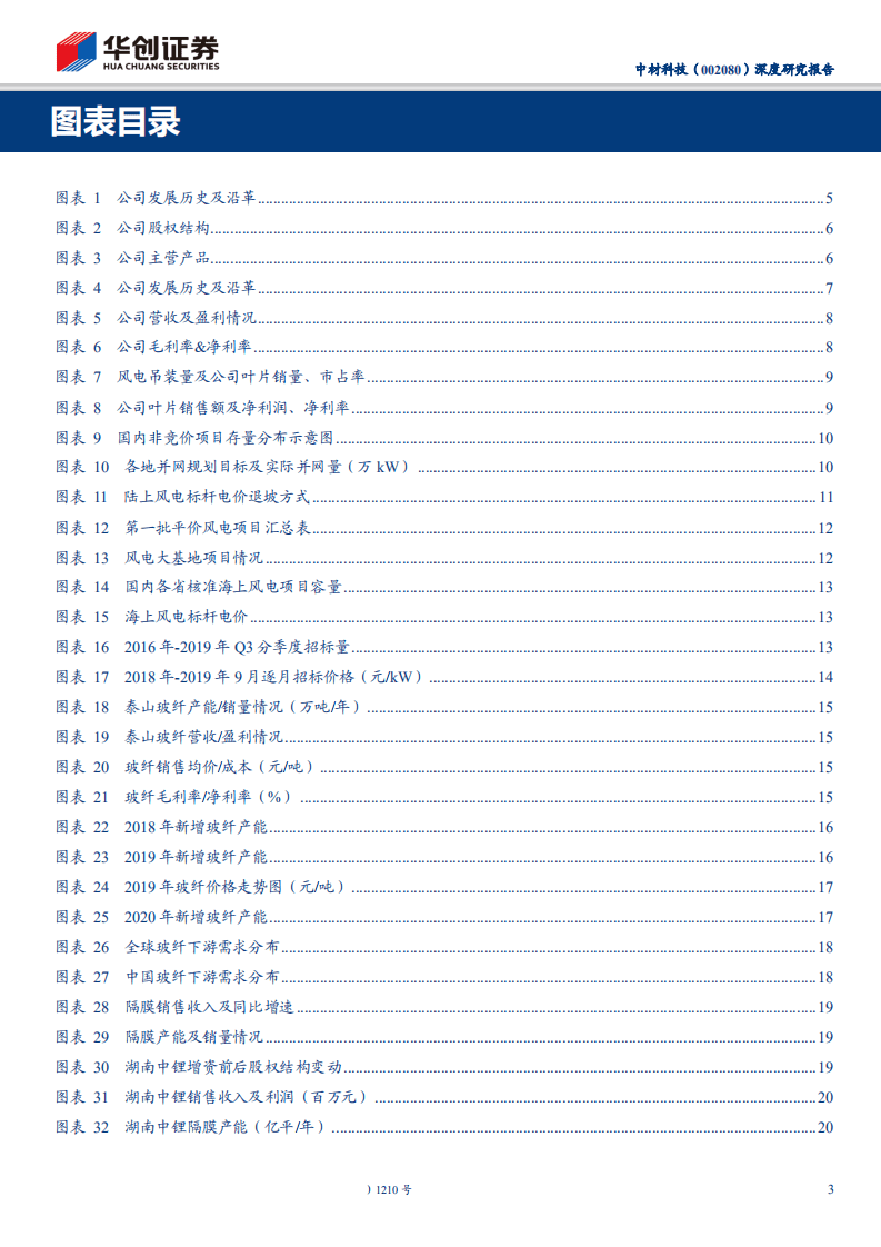 中材科技-深度研究报告：新材料业务景气上行，玻纤格局持续向好-191229.pdf 第3页