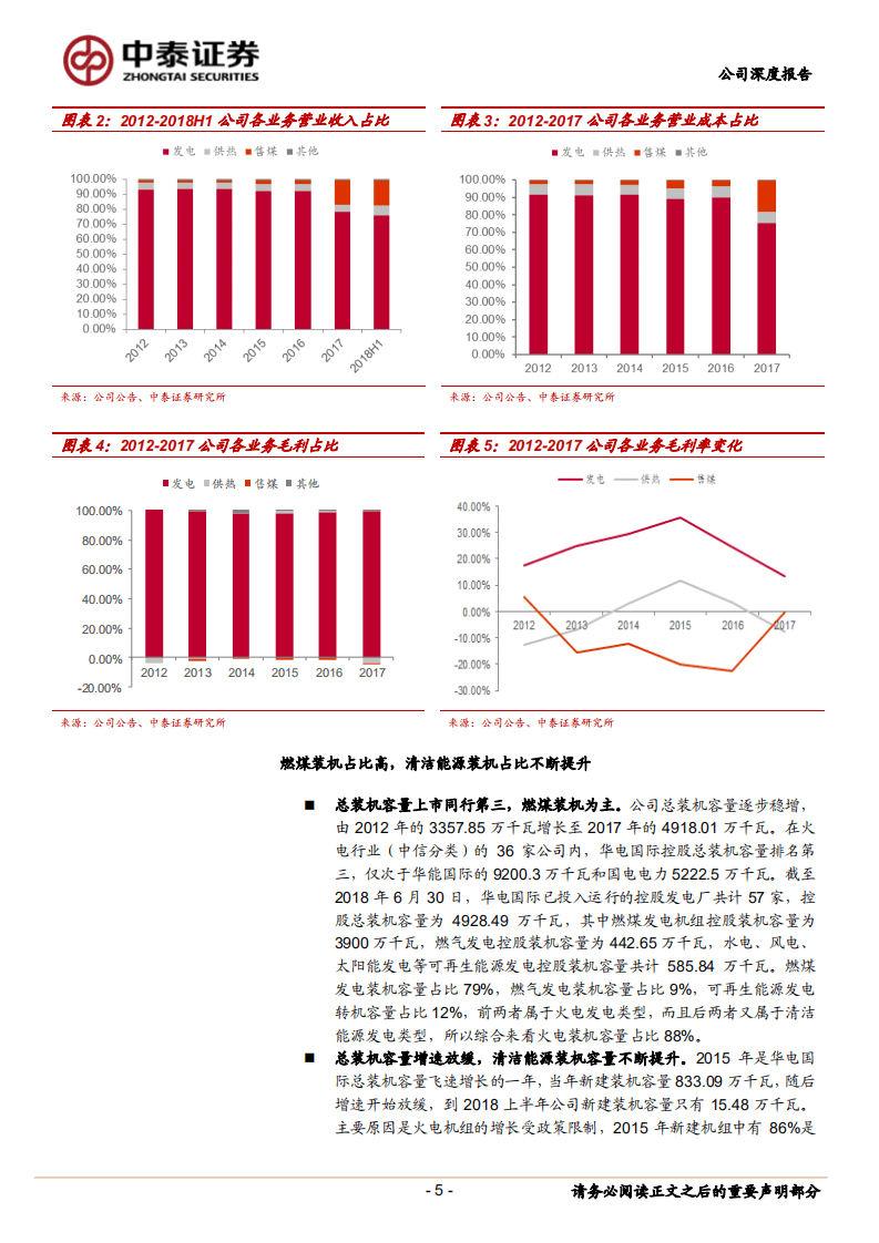 华电国际：优质火电龙头，煤价下行享受业绩高弹性.pdf 第5页