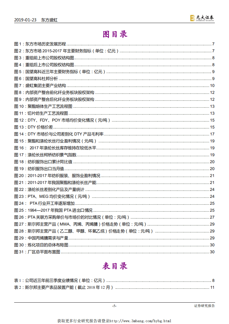 东方盛虹-投资价值分析报告：差别化优质资产注入，打造“炼化~PTA~涤纶长丝”一体化巨头-190123.pdf 第5页