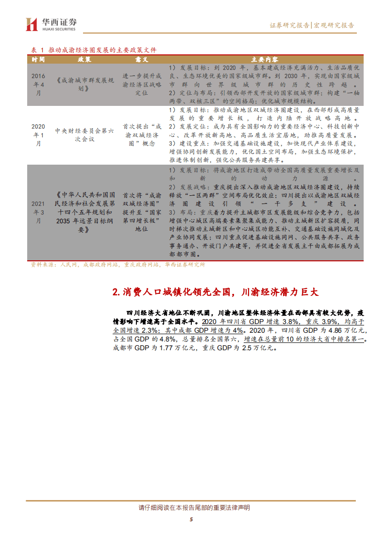 探究成渝双城经济圈的特征：产业持续升级，外向发展添翼.pdf 第5页