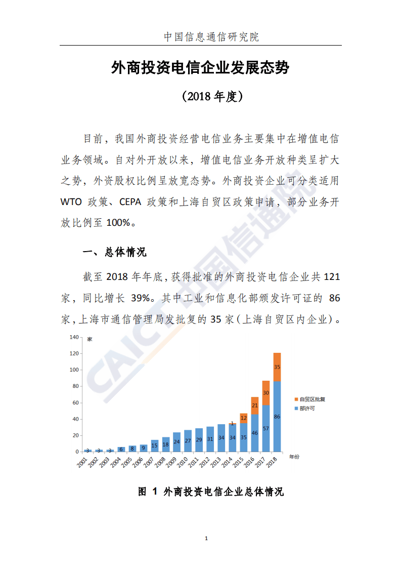 中国信通院：外商投资电信企业发展态势（2018年度）.pdf 第2页