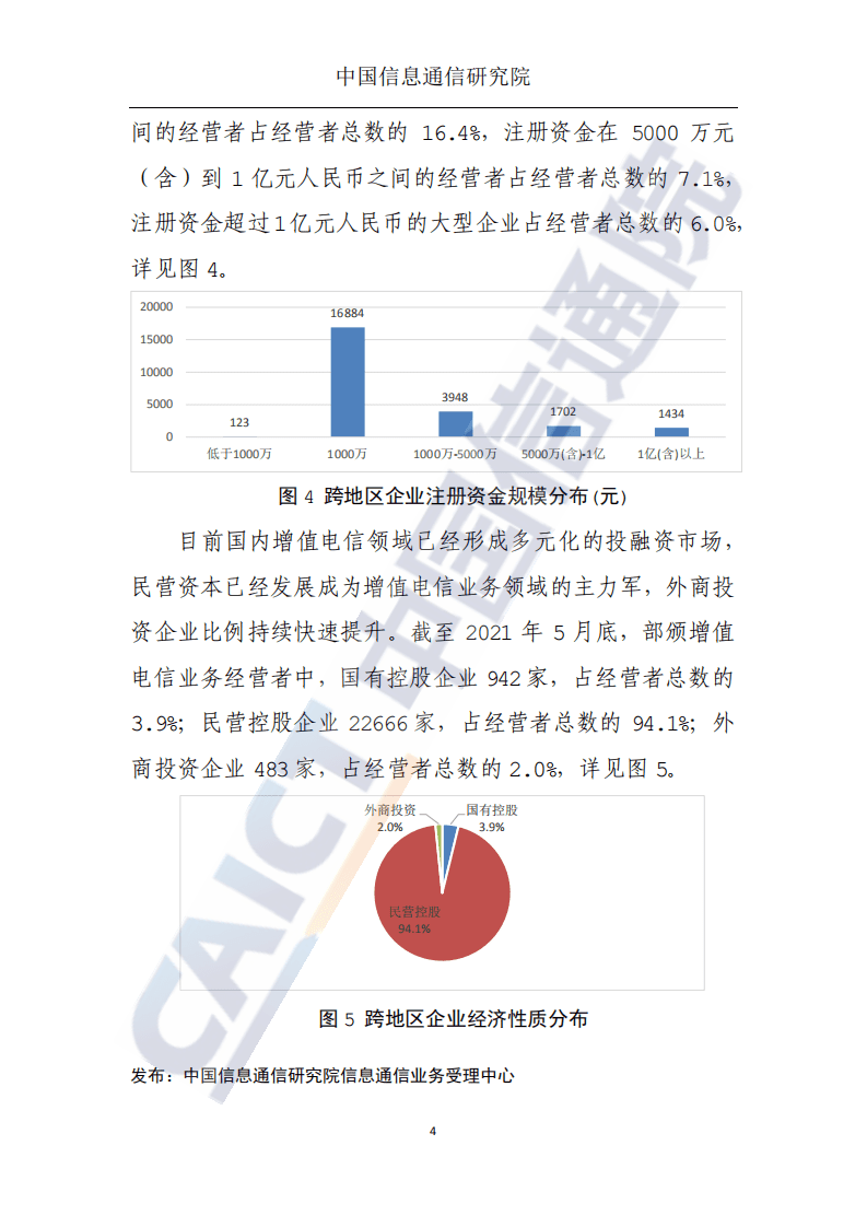 中国信通院：国内增值电信业务许可情况分析报告（2021.05）.pdf 第5页