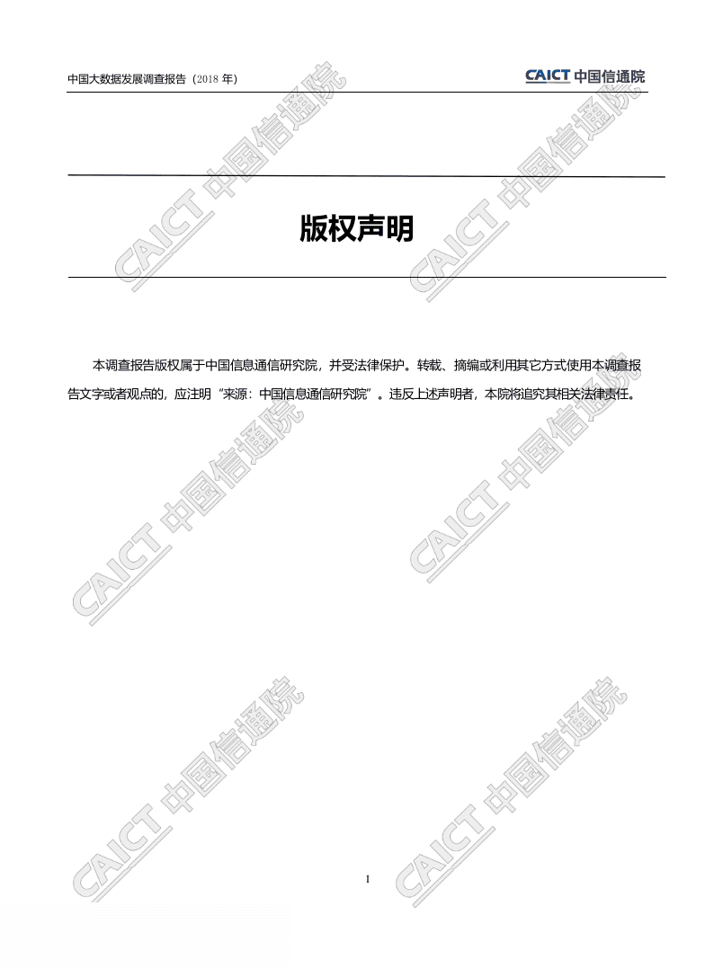2018年中国大数据发展调查报告.docx 第2页