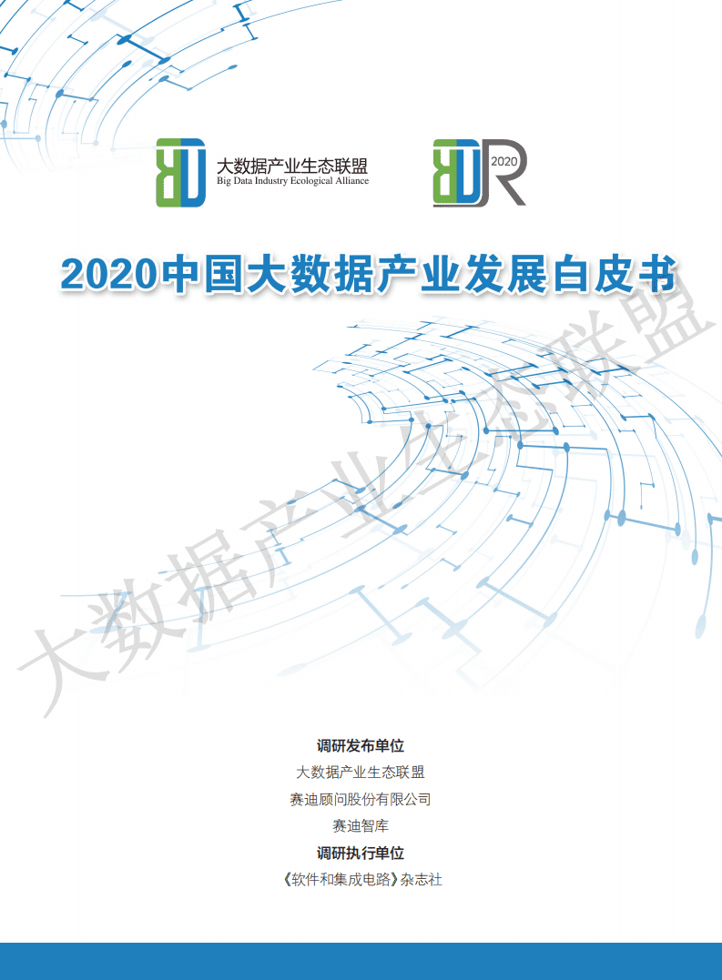 赛迪白皮书：2020中国大数据产业发展白皮书.pdf 第1页