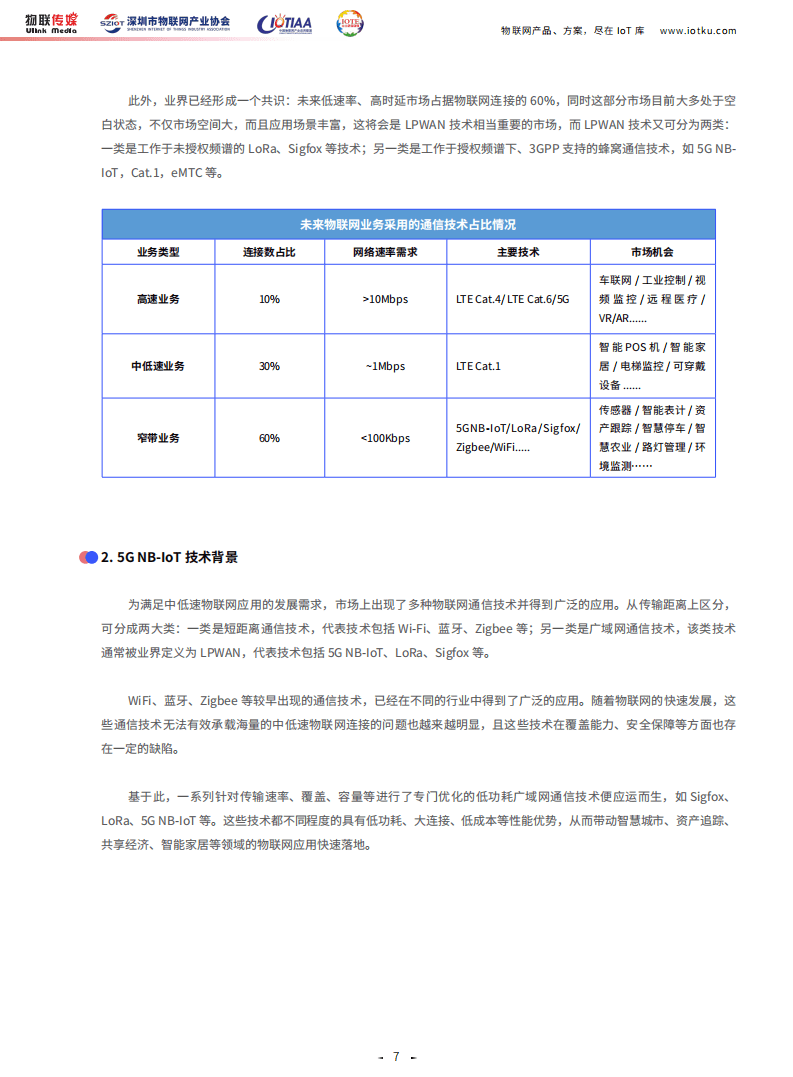 中国物联网产业应用联盟：2021版中国5G NB-IoT产业市场调研报告.pdf 第5页
