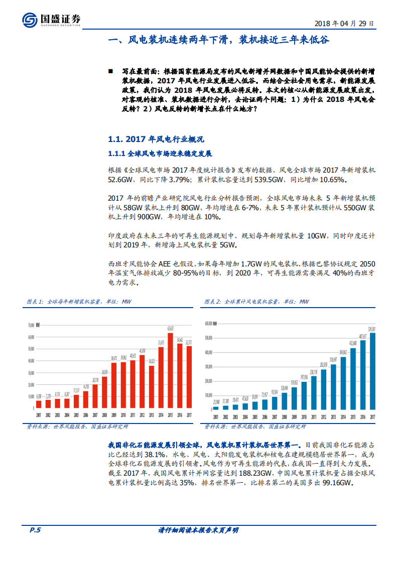大风起兮，2018年风电行业迎来反转.pdf 第5页