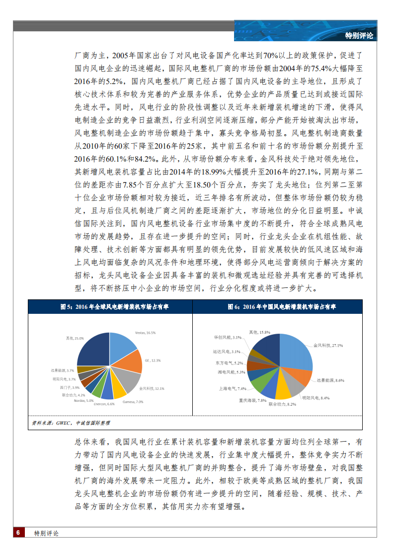 风电设备行业特别评论.pdf 第6页