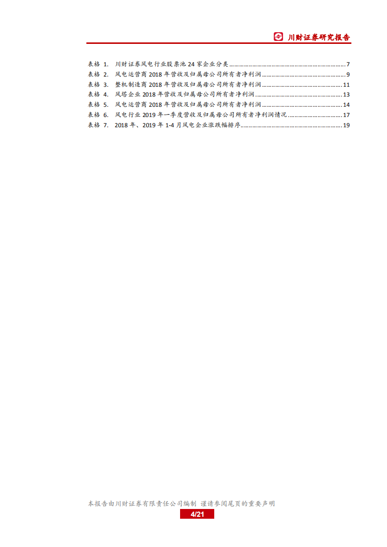 风电行业2018年年报及2019年一季报综述.pdf 第4页