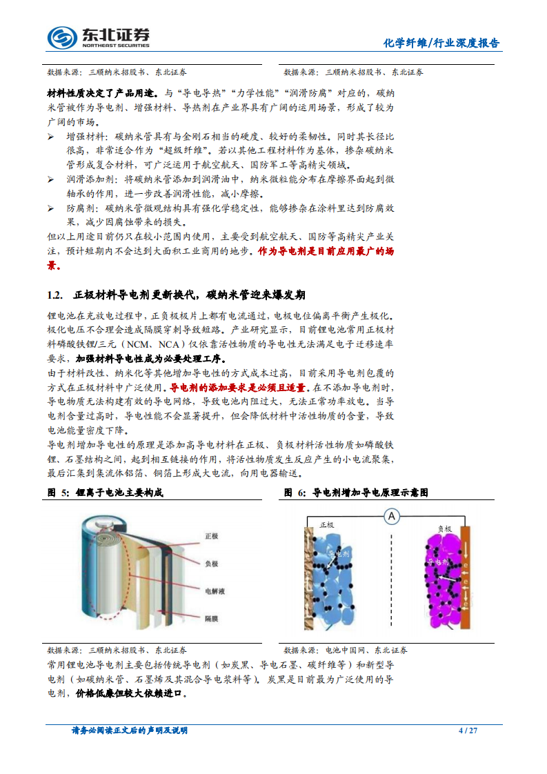 碳纳米管行业深度报告：碳纳米管行业：快速崛起的新型电池材料.pdf 第4页