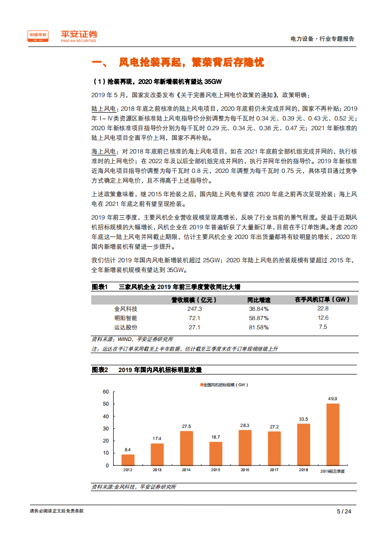 电力设备行业专题报告：新一轮风电抢装之后，萧条还是繁荣.pdf 第5页