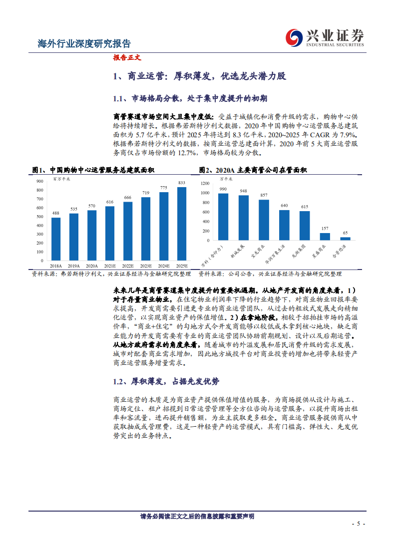 兴业证券：物业管理行业2021年中期投资策略：关注成长快质量优的中型物管公司.pdf 第5页