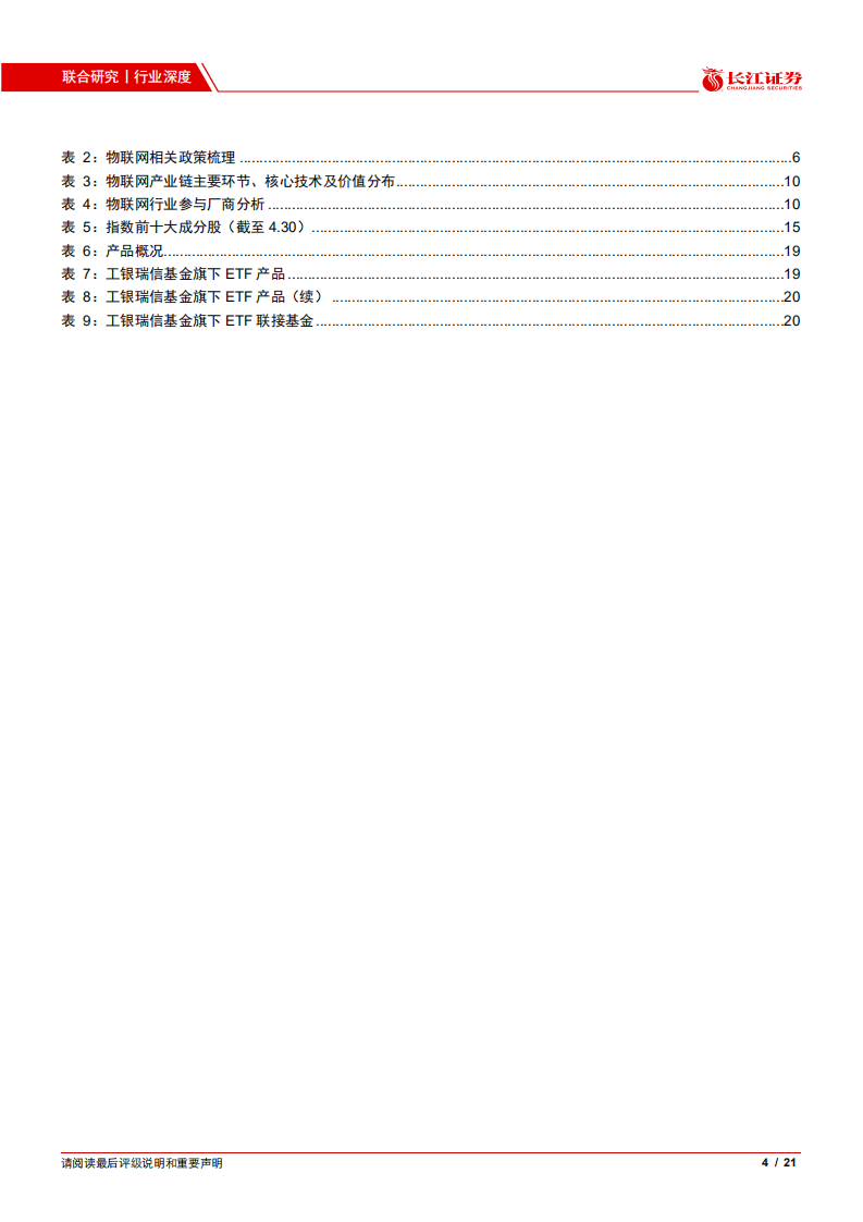 物联网行业工银瑞信深证物联网50ETF：乘5G之风，上下游产业链同步崛起-20210525.pdf 第4页
