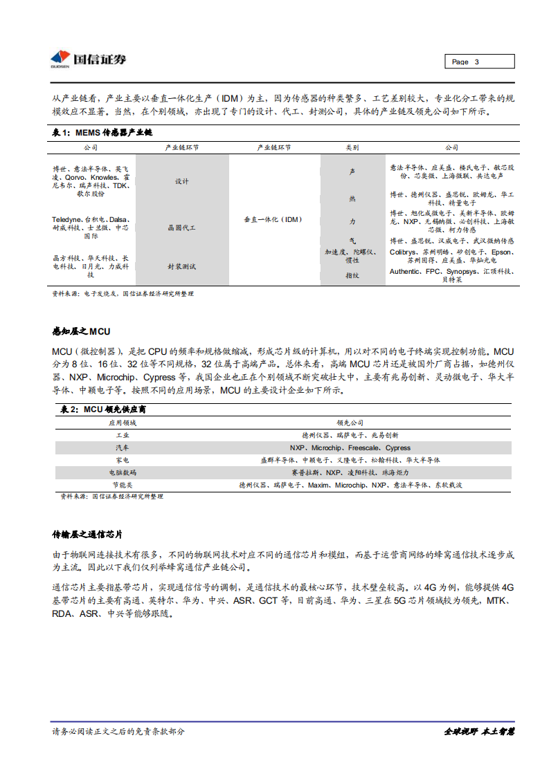 物联网行业专题：物联网产业链投资机会梳理.pdf 第3页