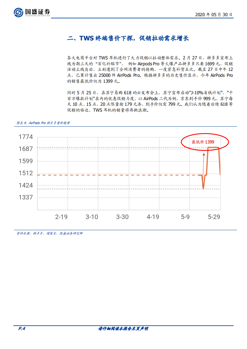 电子行业专题研究：促销拉动需求增长，紧抓TWS耳机投资主线.pdf 第4页
