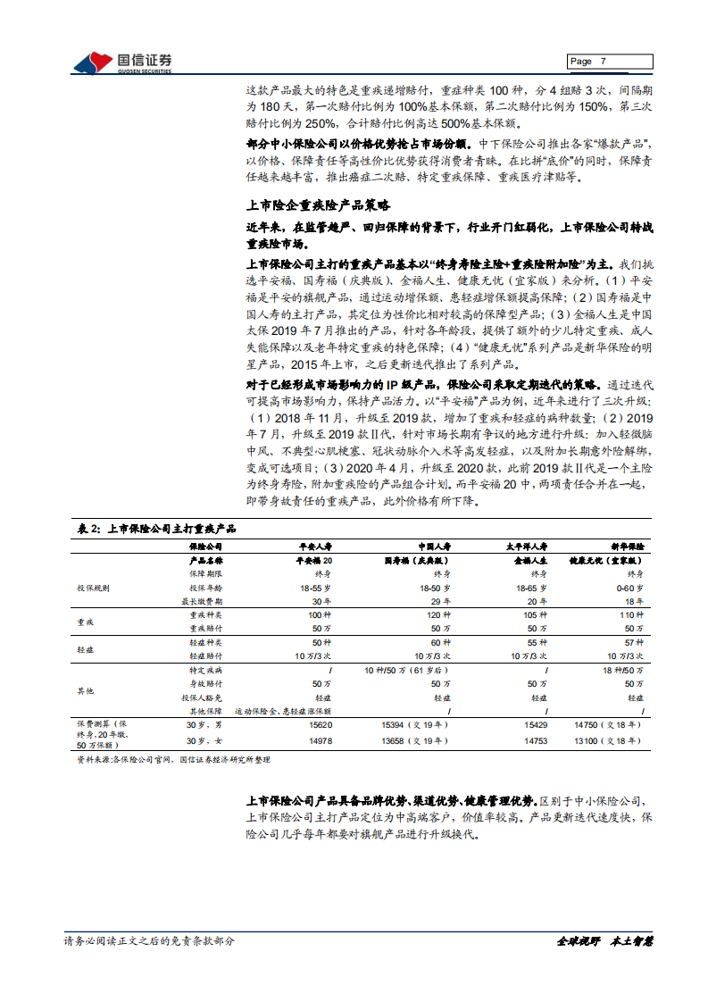 保险行业专题：重疾险发展迎来变革.pdf 第7页