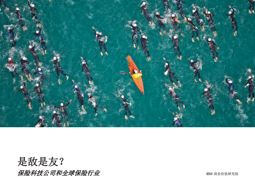 是敌是友？保险科技公司和全球保险行业.pdf 第1页