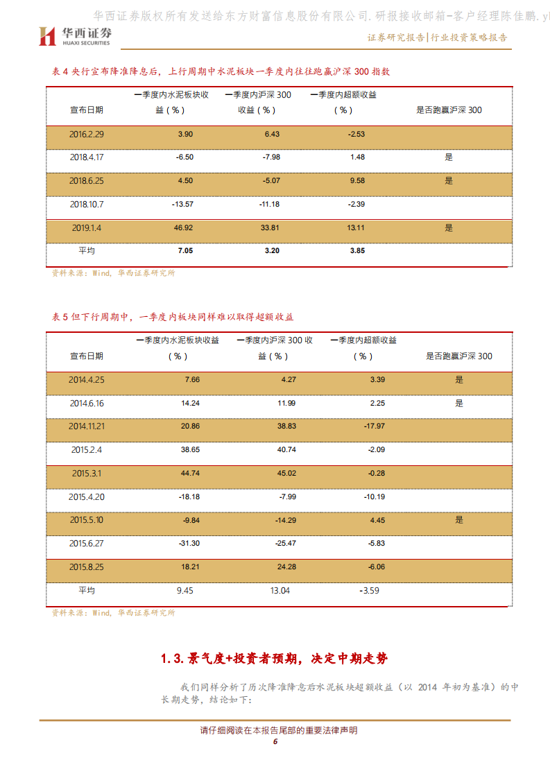 水泥行业研究：重回稳增长，水泥再迎纠错及估值切换.pdf 第6页