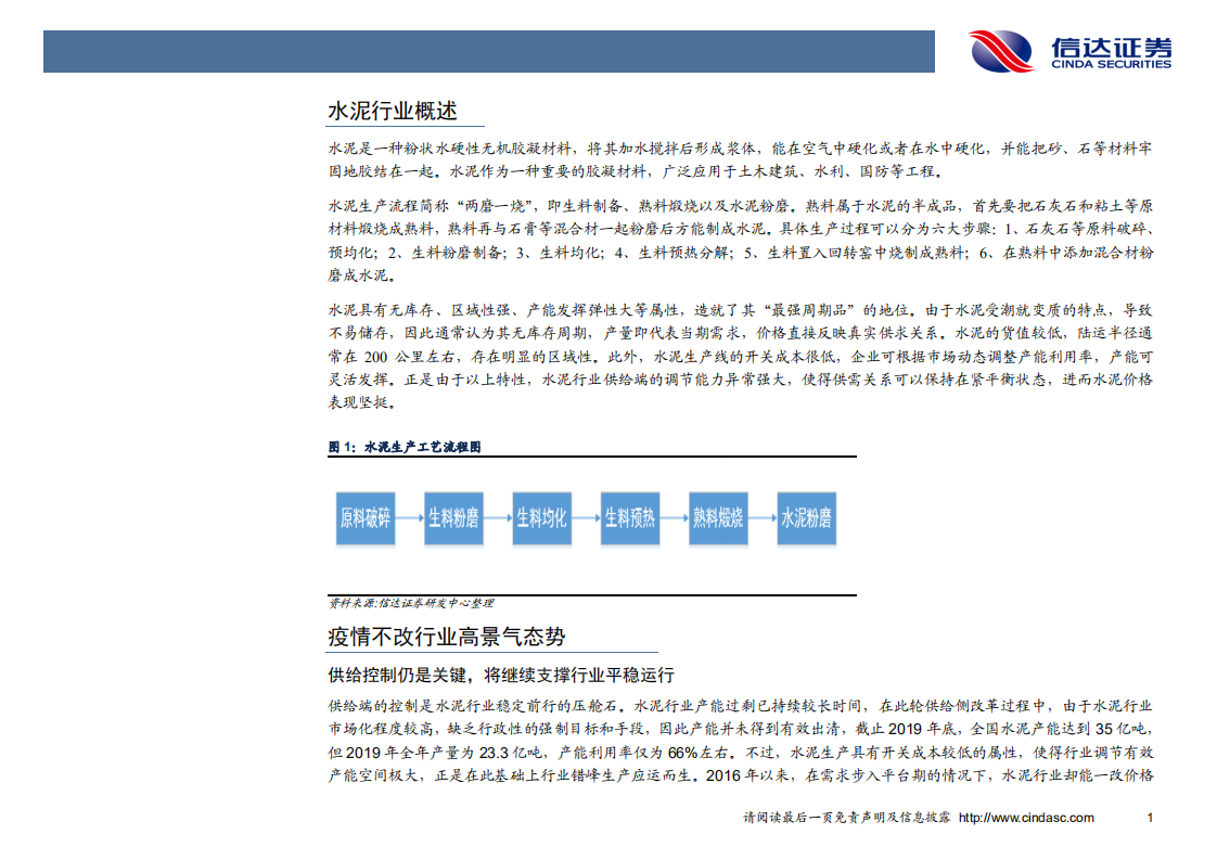 水泥行业专题报告：基本面向好确定性强，关注复工后需求回补.pdf 第4页