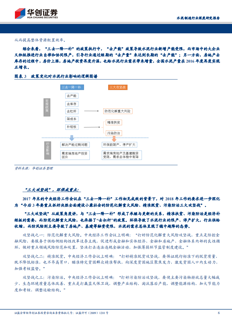 水泥制造行业深度研究报告：政策演变对水泥行业影响探析.pdf 第6页